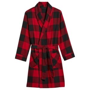 Old Navy | Woman’s Buffalo Plaid Robe Size S EUC